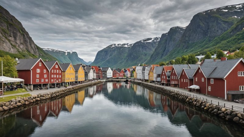 kulturhistoriske opplevelser, norske byer, arv, historie, arkitektur