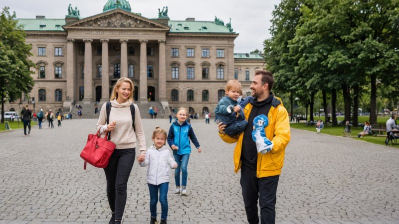 familietur, kulturelle opplevelser, Oslo, museer, parker, familieaktiviteter, Norge