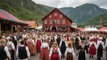 festivaler i Norge, lokale arrangementer, kulturelle opplevelser, musikkfestivaler, matfestivaler, reise i Norge