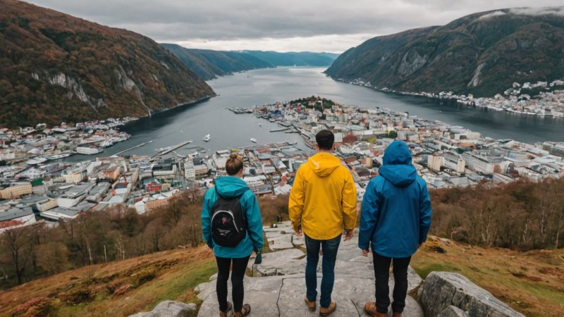 Bergen pakkeguider, reise klær Bergen, norsk kultur, Bergen vær, lagdeling klær