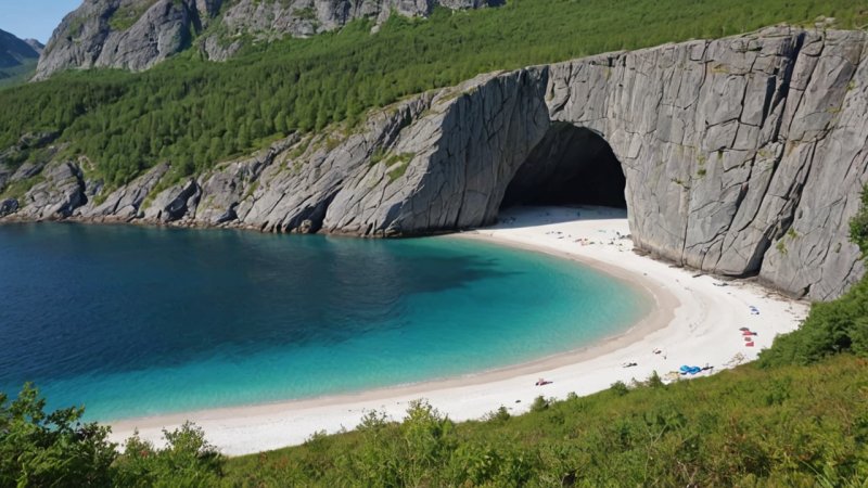 skjulte strender, Norge, reisetips, naturutforskning, lokal kultur, strand sikkerhet, pakkeguide