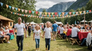 familievennlige festivaler, Norge, barneaktiviteter, kulturelle opplevelser, familiearrangementer