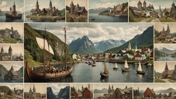 norsk kulturhistorie, vikinger, middelalder, renessansekunst, nasjonalisme i Norge, norsk litteratur på 1900-tallet