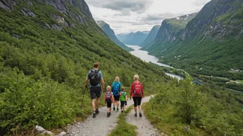 fotturer for familier, turer i Norge, utendørsaktiviteter for familier, fotturtips, familietur