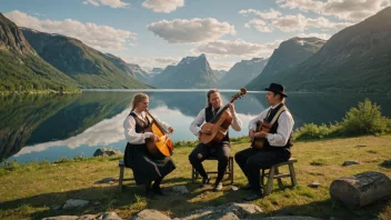 norsk folkemusikk, tradisjonelle instrumenter, kulturfestivaler, musikkhistorie, folkedanser