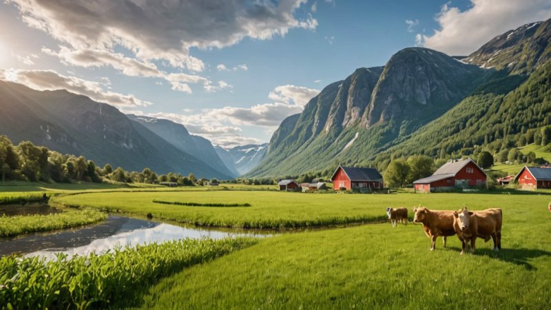 bærekraftig mat, økologisk landbruk, lokal mat, norsk landbruk, sesongbasert mat