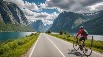 Norges sykkelruter, sykling i naturen, naturskjønne sykkelstier, utendørs eventyr i Norge, Rallarvegen, Jotunheimen, Ryfylke Panorama, Nordkappveien