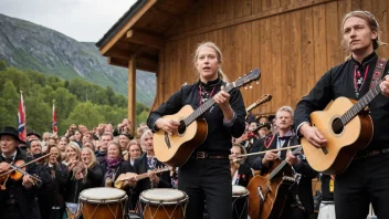 norsk musikk, folkemusikk, kulturelle opplevelser, musikkfestivaler, moderne musikk Norge