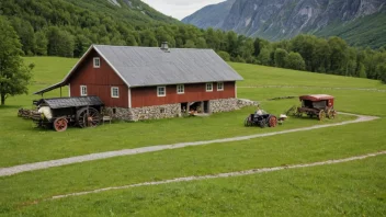 norsk mattradisjon, gårdsbesøk, restaurantopplevelser, lokal mat, kulturelle innsikter