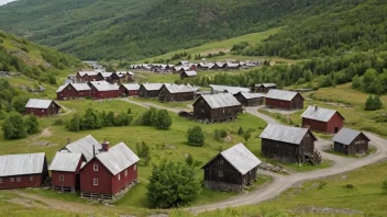 historiske gruvemiljøer, Røros, Løkken Verk, reise i Norge, kulturarv, UNESCO verdensarv