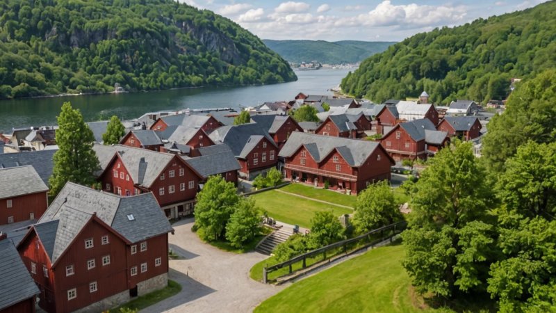 historiske steder, Skien, Norge, kulturarv, reiseguide