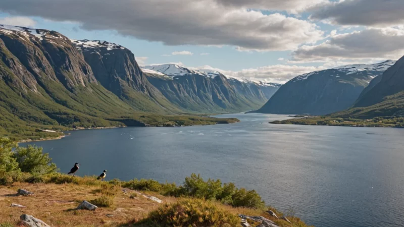 fugletitting i Norge, beste steder for fugletitting, Varangerhalvøya, Runde, Oslomarka, Jæren, Røros, fuglearter i Norge, naturopplevelser