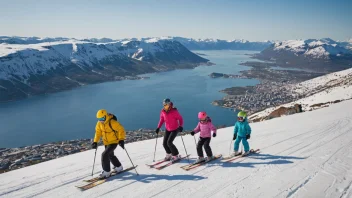 familievennlige aktiviteter i Narvik, vinteraktiviteter, sommeraktiviteter, ski, fotturer, kulturopplevelser, familietur Narvik