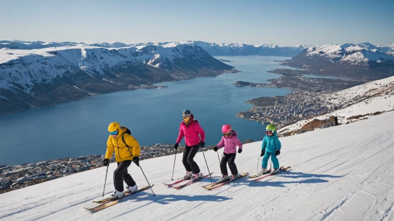 familievennlige aktiviteter i Narvik, vinteraktiviteter, sommeraktiviteter, ski, fotturer, kulturopplevelser, familietur Narvik