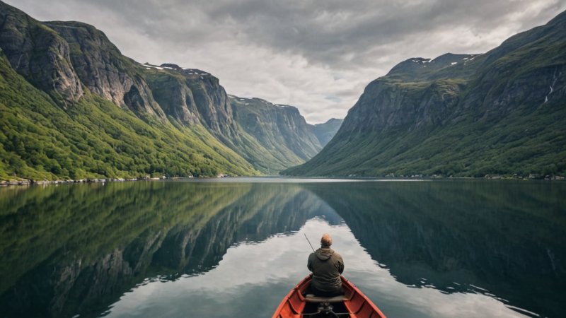 fjordfiske, Norge, utendørs opplevelser, reise, fisketurer, natur, eventyr