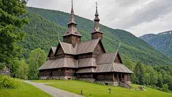 norsk arkitekturhistorie, stavkirker, kulturarv, moderne arkitektur, arkitektoniske stiler