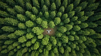 naturbevaring, droner, kunstig intelligens, teknologi i bevaring, miljøovervåking