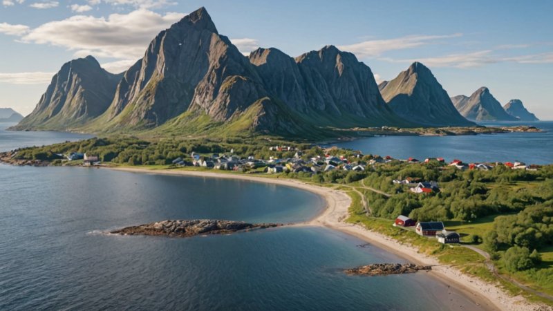 Norge sykkelturer, Lofoten sykkelturer, Sørlandet sykkelturer, kyst sykkelturer, reiseguide Norge