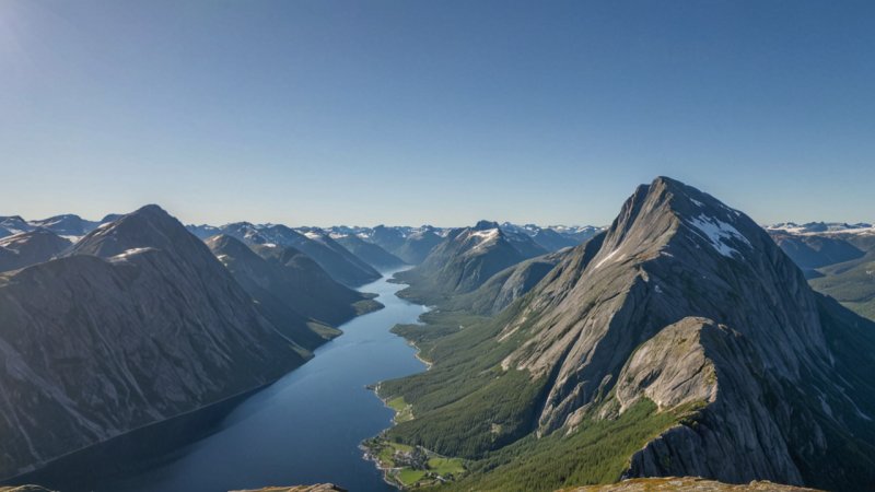 Sør-Norge fjell, fotturer, naturutforskning, spektakulære utsikter, utendørs eventyr