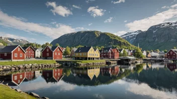 historiske byer i Norge, norsk kulturarv, reise til Norge, Bergen, Oslo, Trondheim, Stavanger, Ålesund, Røros