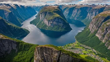 Geirangerfjorden, Nærøyfjorden, norske fjorder, naturskjønnhet, reisesammenligning, utendørsaktiviteter, UNESCO verdensarv