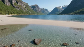 bærekraftige strender, Norge, miljøvennlig reise, strandbevaring, lokalsamfunn, miljøbevissthet, beskyttelse av marint liv