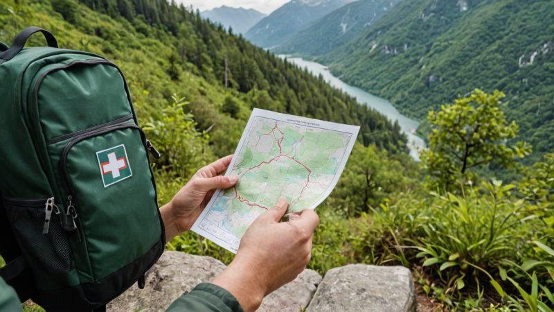 reisesikkerhet, naturparker, fottur sikkerhet, utendørs eventyr, nødplanlegging