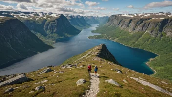 friluftsliv, naturopplevelser, fotturer, camping, Norge, utendørsaktiviteter, mental helse, fysisk helse