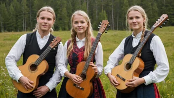 norsk musikkhistorie, folkemusikk, popmusikk, kulturelle opplevelser, norske artister