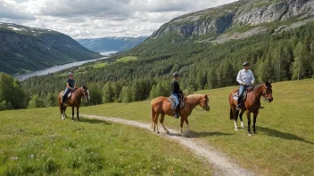 hesteridning, Telemark, pakkeguide, reisetips, utendørsaktiviteter, Norge