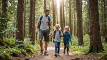 utendørsaktiviteter for barn, naturopplevelser, familie moro i naturen, barneaktiviteter i naturen, lærende utendørsspill