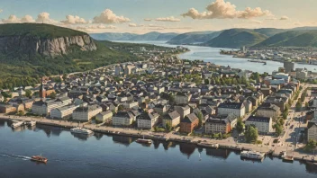 historiske steder, Drammen, kultur, historie, landemerker